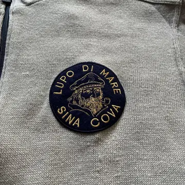 SINA COVA 집업 스웨터 그레이