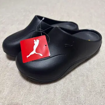 미사용품 PUMA 웨이브 뮬 블랙