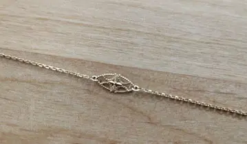 아가트 k10 핑크 골드 팔찌