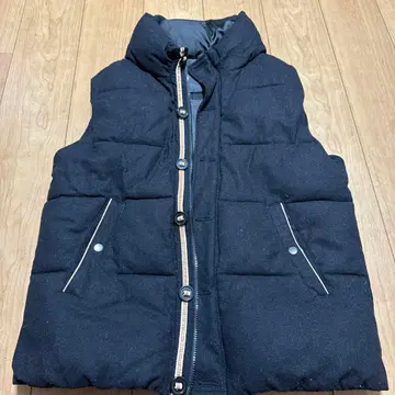 남성용 다운 베스트 LL 블랙