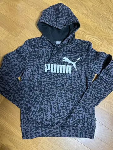 PUMA 카모 패턴 후드티 여성용 S 사이즈