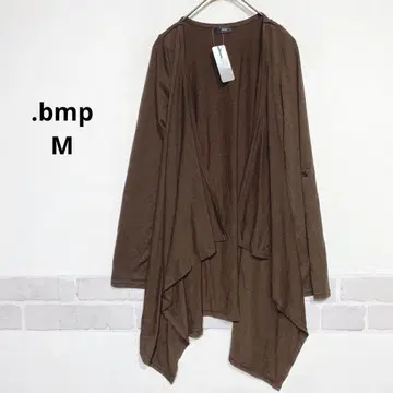 미사용품 오픈 프론트 가디건 롤업 소매 소프트 니트 i402