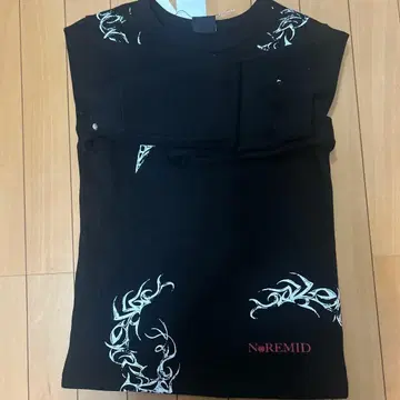 NOREMID 써멀 상의 미사용 새상품 택 포함 블랙 s 사이즈