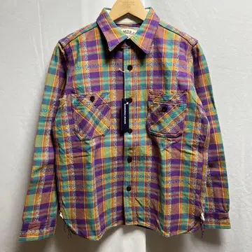 SAMURAI JEANS 사무라이 체크 플란넬 셔츠 M