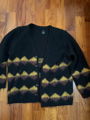 psicom 모헤어 가디건 올드 지저