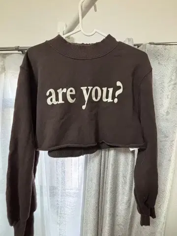 Chico 맨투맨 숏 기장