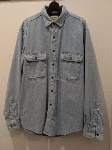 90's LL 비 데님 셔츠
