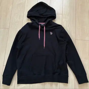 Paul Smith 우먼 제브라 원 포인트 후드티 블랙 M