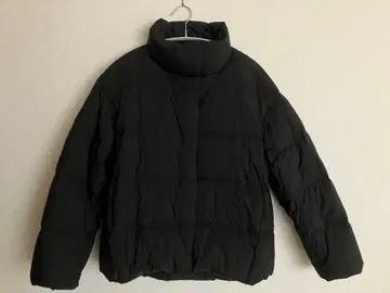 새상품급! [유니클로] 파우더 소프트 다운 자켓 여성용 S 블랙