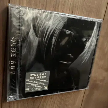 새상품급 HYDE 666 초회 생산 한정판 CD DVD