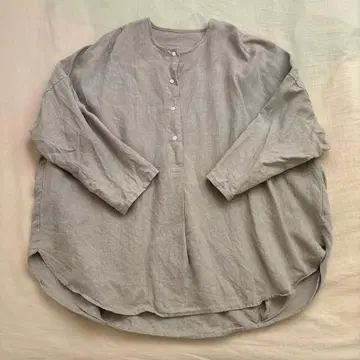 atelier an one 린넨 에그 블라우스