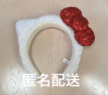 유니버설 스튜디오 재팬 머리띠 헬로키티 스팽글