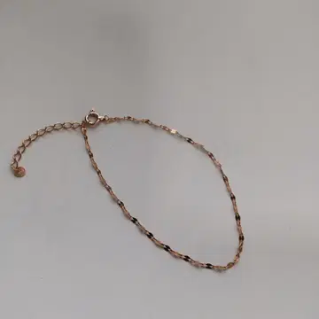 K10 팔찌 핑크 골드