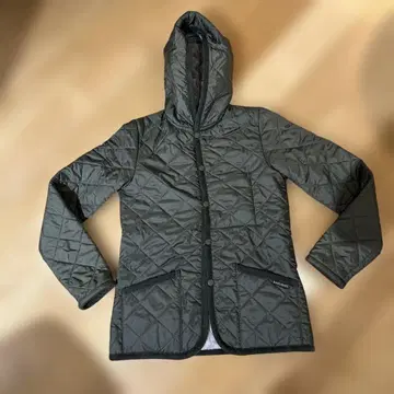 새상품급 라벤햄 퀼팅 후드 부착 자켓 영국제 34 후디드