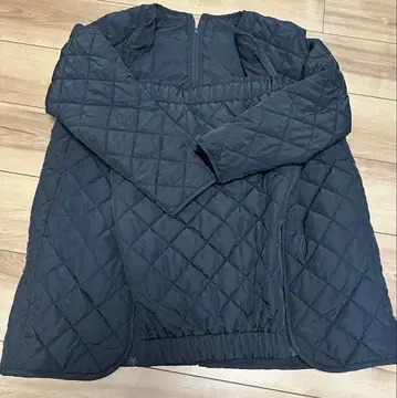 퀼트 마마 코트 (엎고 안기 대응) 블랙 마터니티 M-L