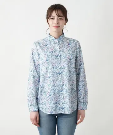 레리안 리버티 프린트 블라우스 클리닝 완료