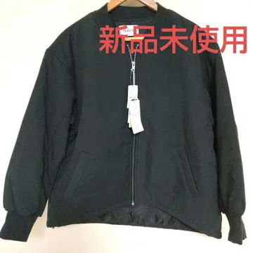 여성용 블랙 블루종 L 사이즈