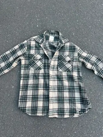 vintage 플란넬 셔츠
