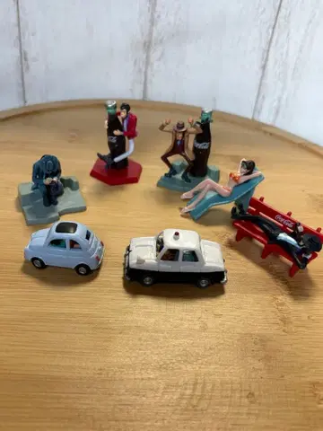 루팡 3세 코카콜라 베스트 셀렉션 피규어 7개