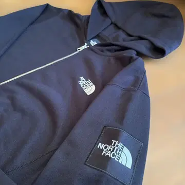 THE NORTH FACE 블랙 풀 집업 후드티 L