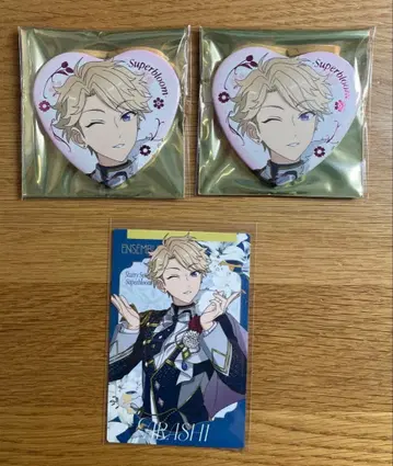 앙스타 스타포니 캔뱃지 하트캔뱃지 카드 나루카미 아라시