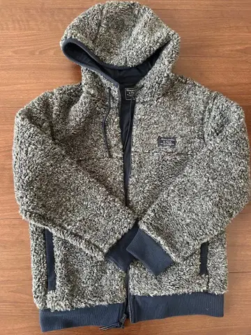 아바크롬비&피치 아바클로 방풍 보아 후드티 그레이/네이비 남녀 공용