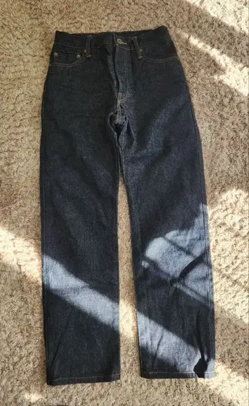 snow peak 스트레이트 데님 28인치 손질 있음