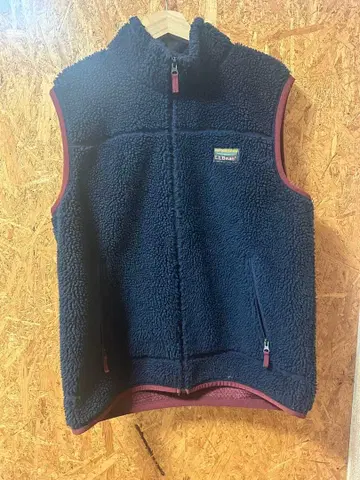 LLBean 네이비 플리스 베스트