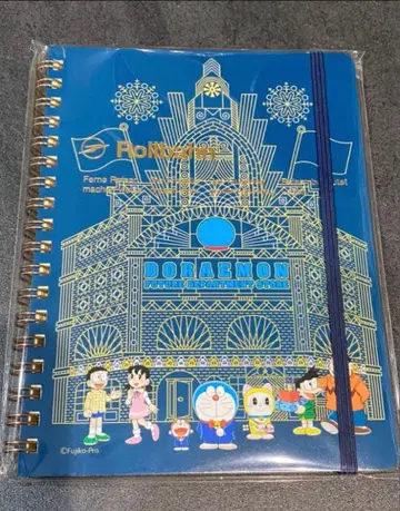 도라에몽 미래 백화점 한정판 롤러번 포켓 부착 메모 L 사이즈 백화점