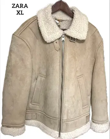 [ 최종 가격 인하 ] ZARA 무스탕 자켓 XL