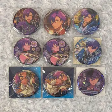 앙스타 오토카리 아도니스 중국 캔뱃지 세트