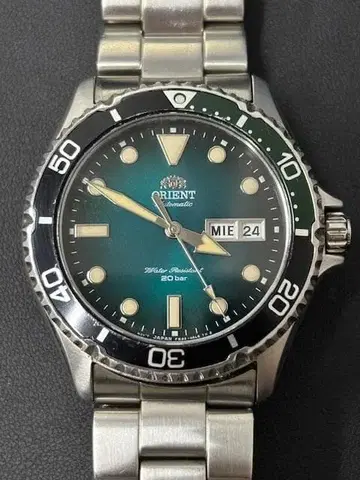 [ 가동 ] ORIENT 오리엔트 자동 와인딩 블루 F692-UAVO