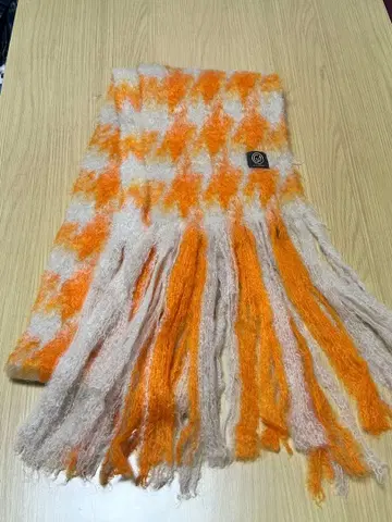 MANTAS EZCARAY 맨타스 에스카라이 머플러 스톨 오렌지