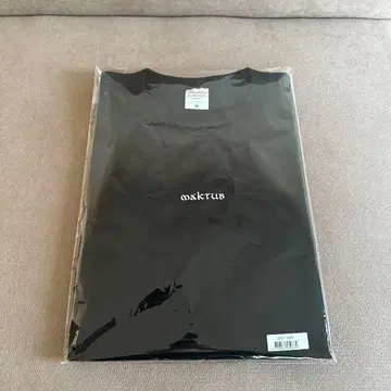 maktub T셔츠 M 사이즈 블랙