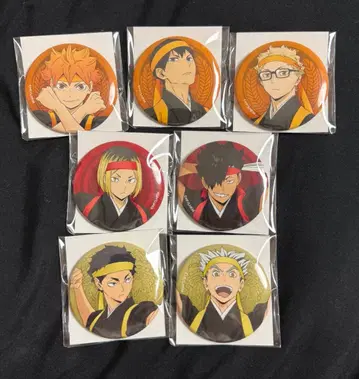 하이큐 TOTHETOP 캐릭터 배지 컬렉션 일본 의류 응원단 캔뱃지