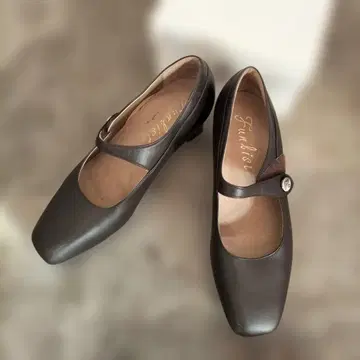 새상품급 Funlist 다크 브라운 로퍼 23