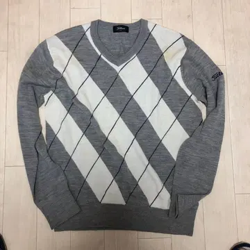 Titleist 다이아몬드 패턴 스웨터 LL 사이즈