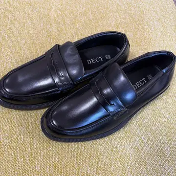 DECT 블랙 로퍼 25.0 EEEE