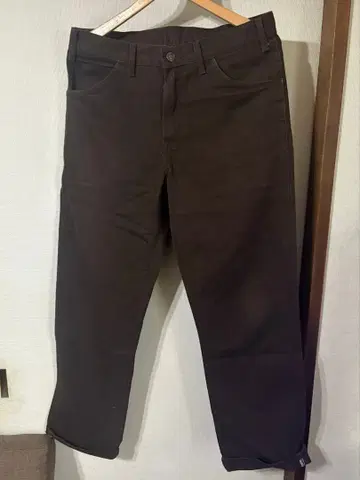 DICKIES 사이드 포켓 팬츠 브라운