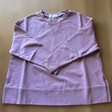 T.japan 맨투맨 풀오버 purple