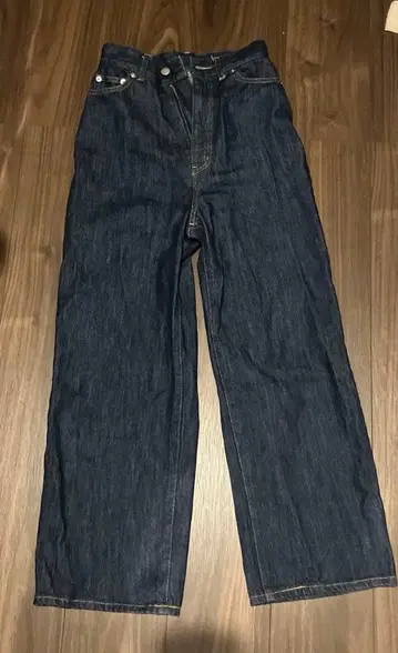 CANAL JEAN 스트레이트 데님 S 사이즈 새상품급 하이웨스트