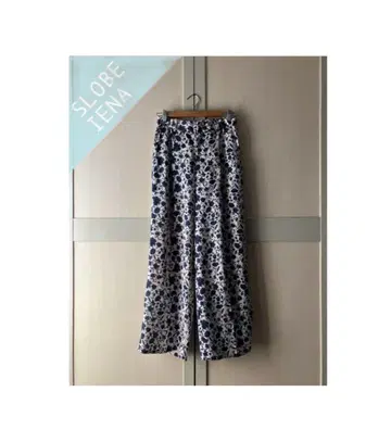 슬로브 이에나 모듬 플라워 팬츠