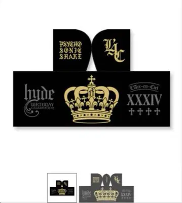 L'Arc-en-Ciel LIVE 2025 후드 부착 타월