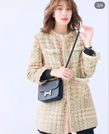 새상품급 chesty 체스티 2way 트위드 자켓 사이즈 0