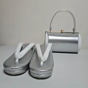 후리소데! 포멀한 기모노에 조리 백 세트 전시품 프리 사이즈