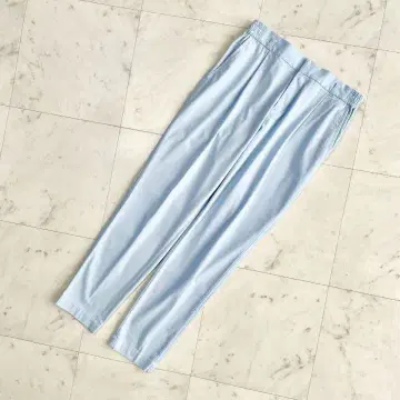 새상품급 BARNYARDSTORM 팬츠 린넨 블루 파랑 1