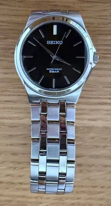 [ 가동 ] SEIKO 세이코 7N01-0DM0 QZ 블랙 다이얼