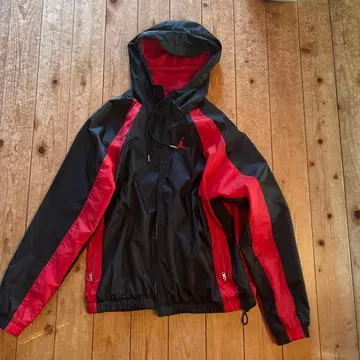 Jordan 나일론 자켓 XL 블랙/레드