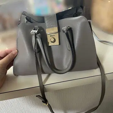 FURLA 그레이 핸드백