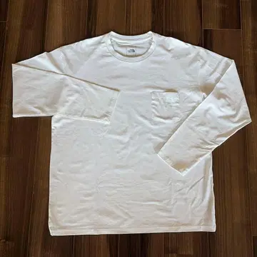 [ THE NORTH FACE ] XL 화이트 롱 슬리브